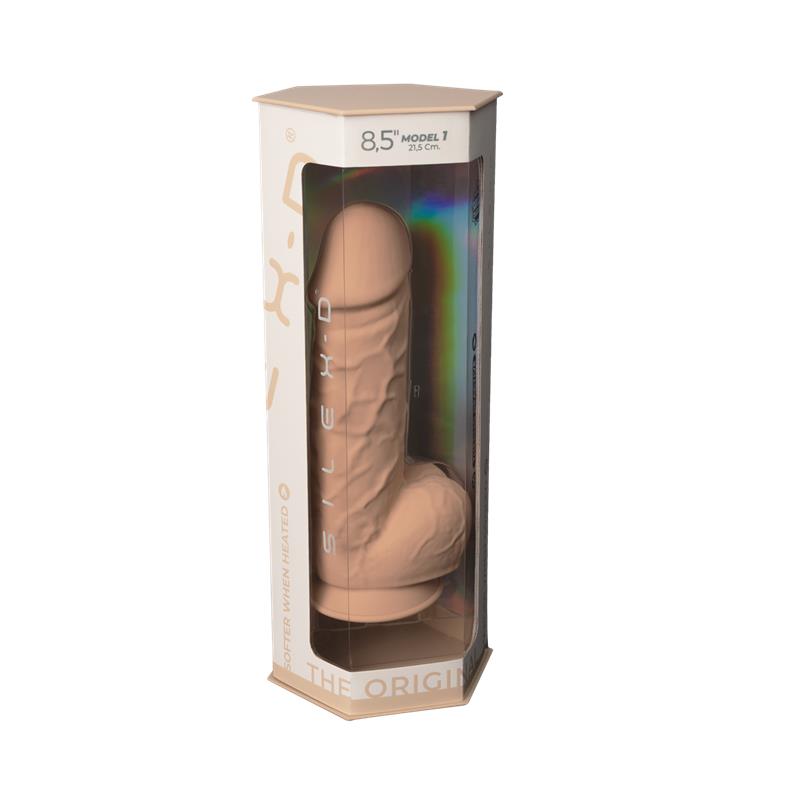 Silexd Modelo 4 - Pene Realístico 21,5 Cm - Carne
