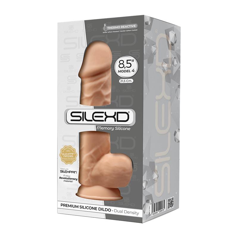 Silexd Modelo 4 - Pene Realístico 21,5 Cm - Carne