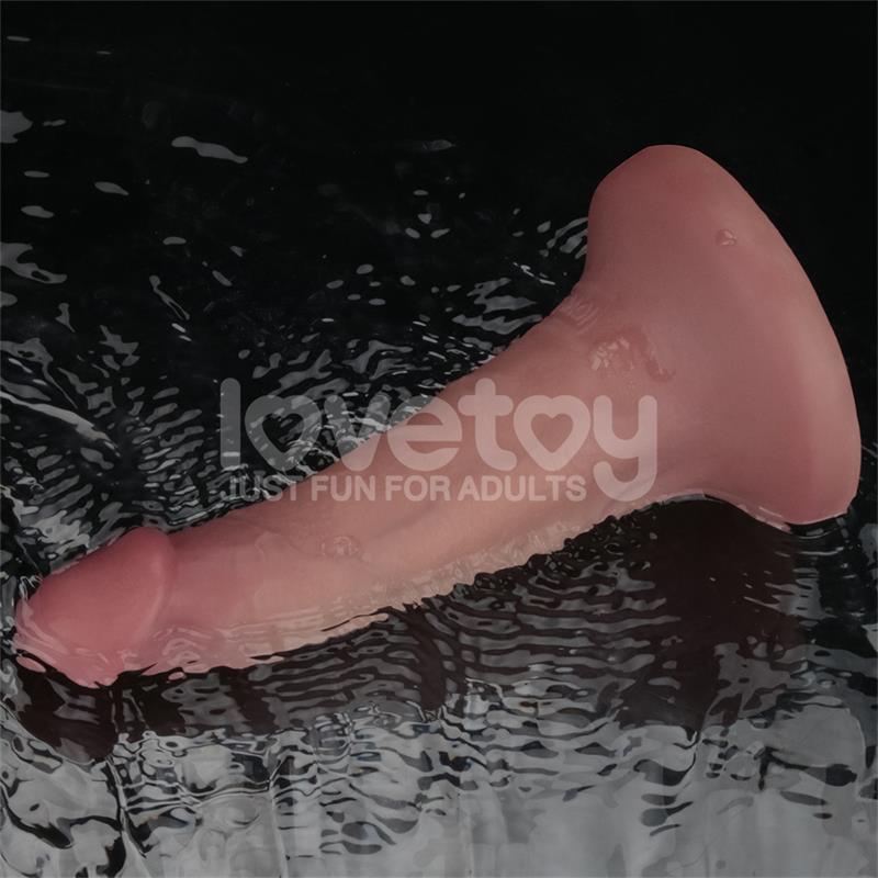 Dildo Dual Layer Con Vibración 6