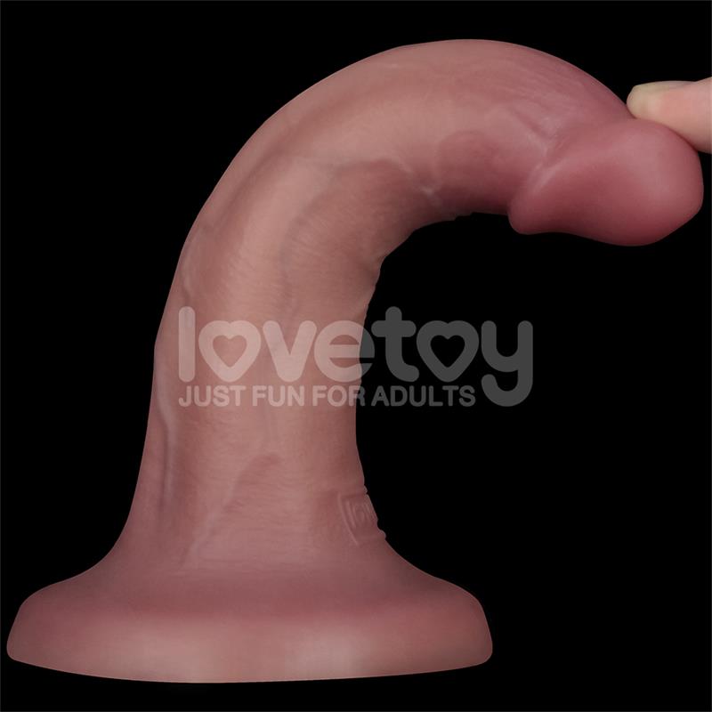 Dildo Dual Layer Con Vibración 6