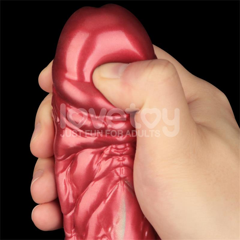 Dildo Inflable Silicona Dual Density 8