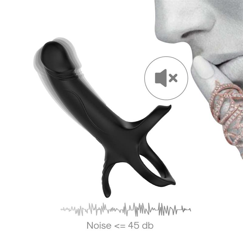 Dildo Para Penetración Doble Con Vibración