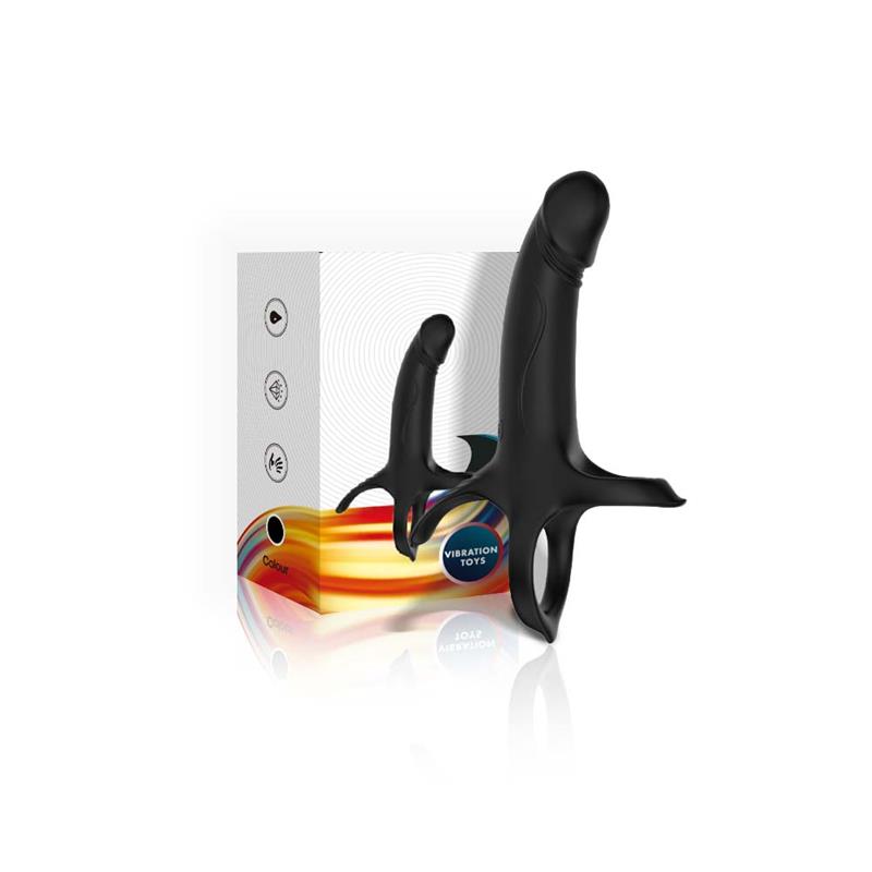 Dildo Para Penetración Doble Con Vibración