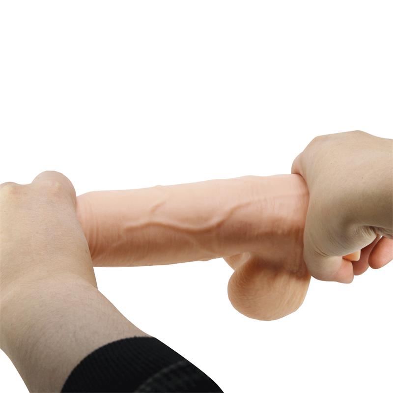 Pretty Love - Sliding Skin Series Dildo Realístico Con Ventosa Piel Deslizante Control Remoto  Natural 21.8 Cm