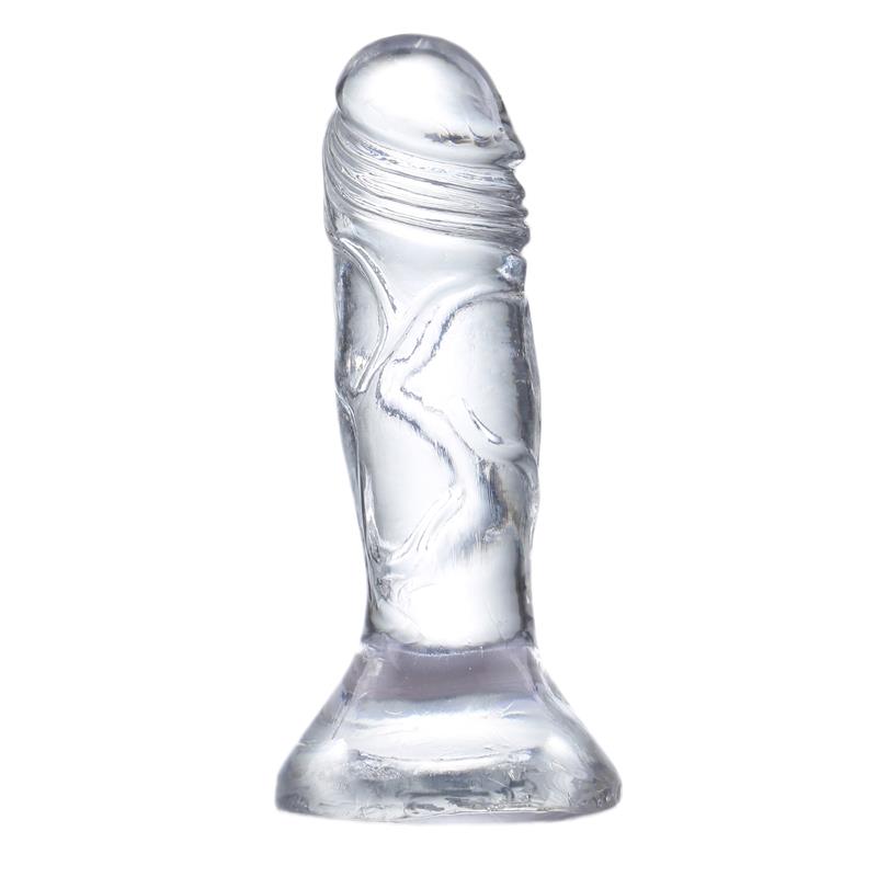 Dildo Realista Material Cristalino 12,3 Cm