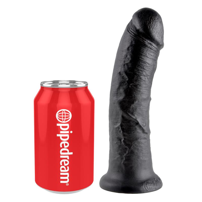 King Cock Pene De 8 - Color Negro