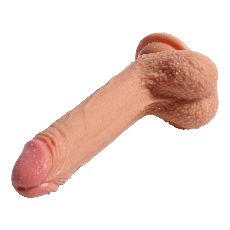 Dildo Silicona Doble Densidad Crowley 18 Cm