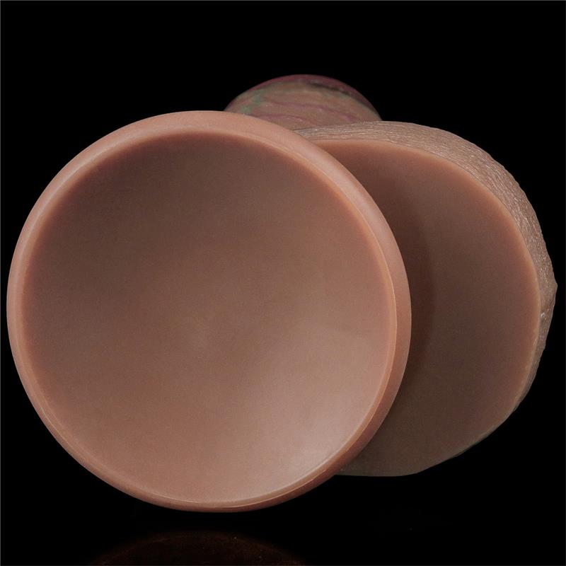 Dildo Silicona Dual Layered Xxl 9.5