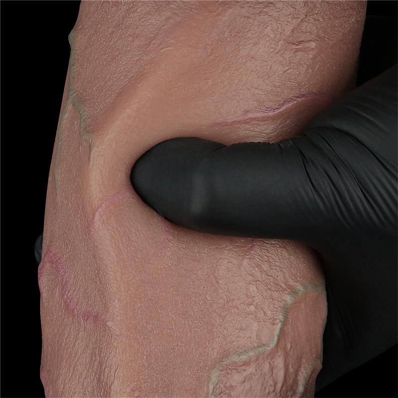 Dildo Silicona Dual Layered Xxl 9.5