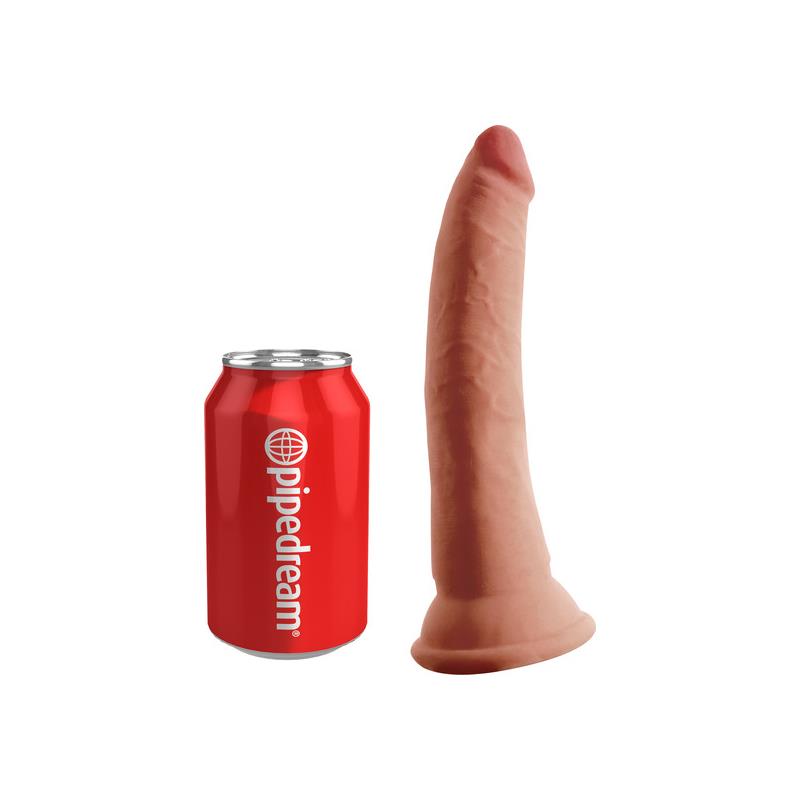 King Cock Plus Dildo 3d Triple Densidad 18 Cm