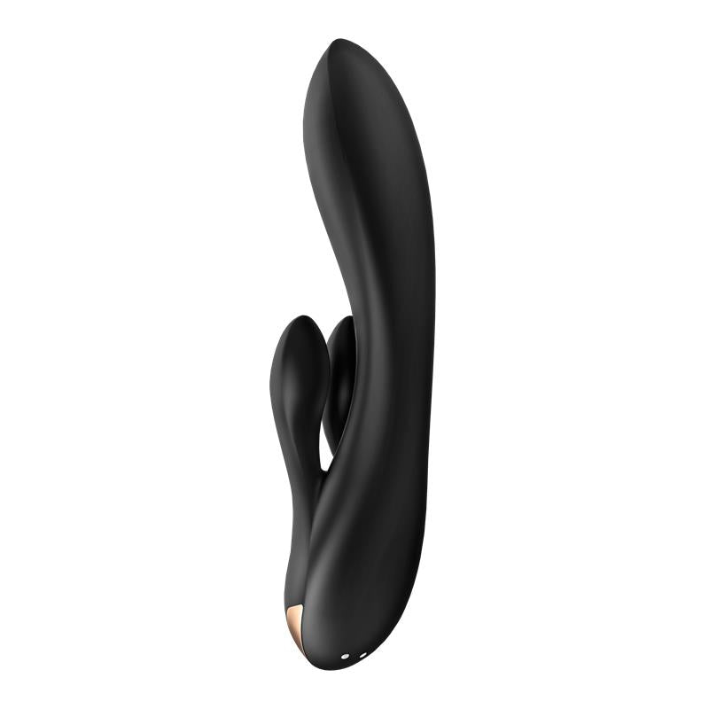 Satisfyer - Double Flex Vibrador App Negro
