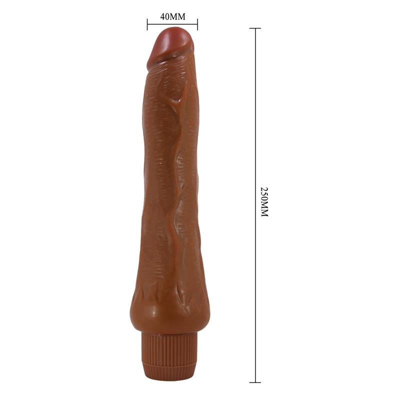 Baile - Dryad Vibrador Realístico 25 Cm Mulato