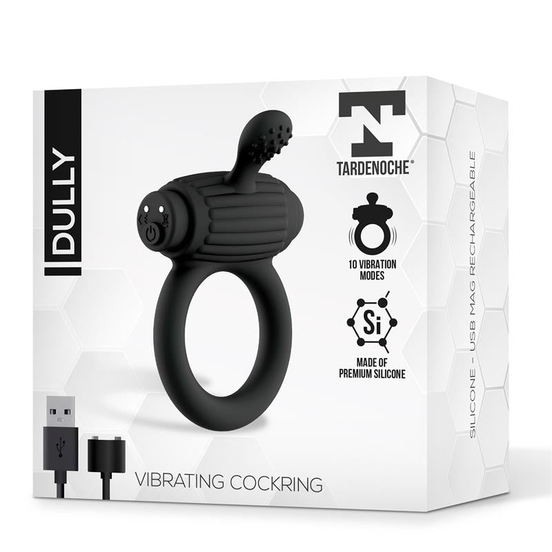 Dully Anillo Vibrador Silicona Usb Magnético
