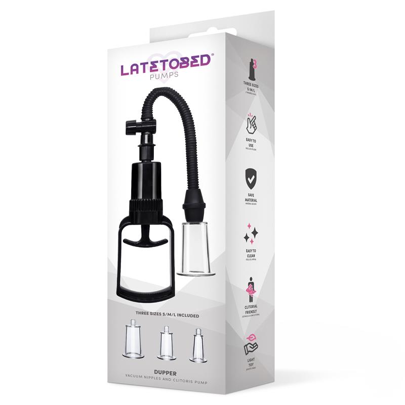 Bomba Manual Dupper  Para Vagina Y Pezones 3 Copas