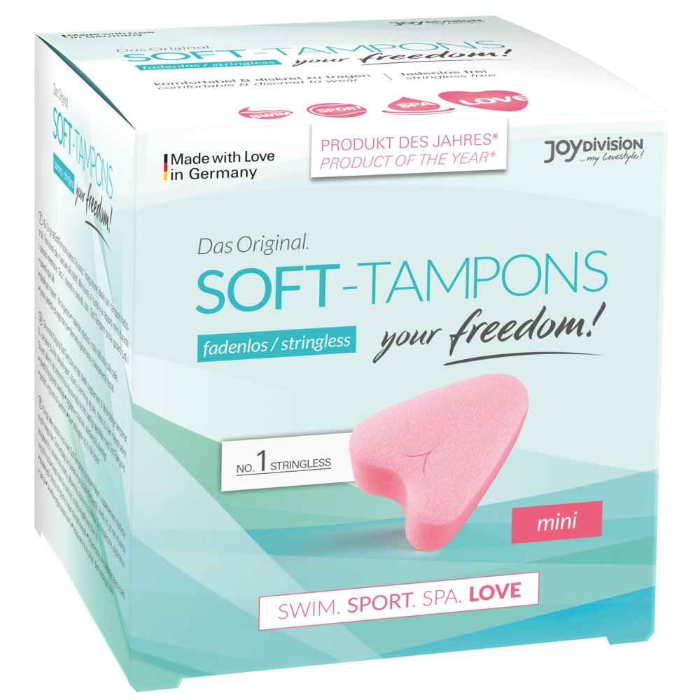 Joydivision Soft-Tampons - Tampones Originales Mini Love / 3uds
