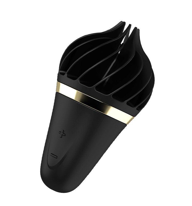 Estimulador De Clítoris Layons Negro/Oro