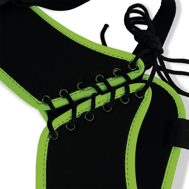 Eiferes Arnés Ajustable Estilo Corset Que Brilla En La Oscuridad