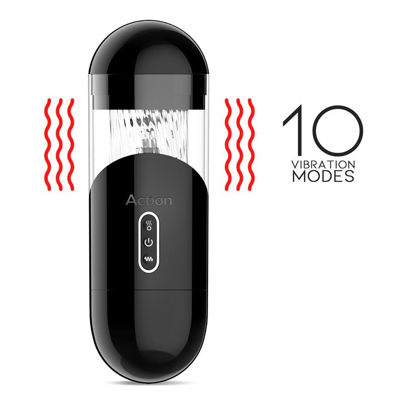 Einar Masturbador Avanzado Automático Con Succión Y Vibración Usb Magnético