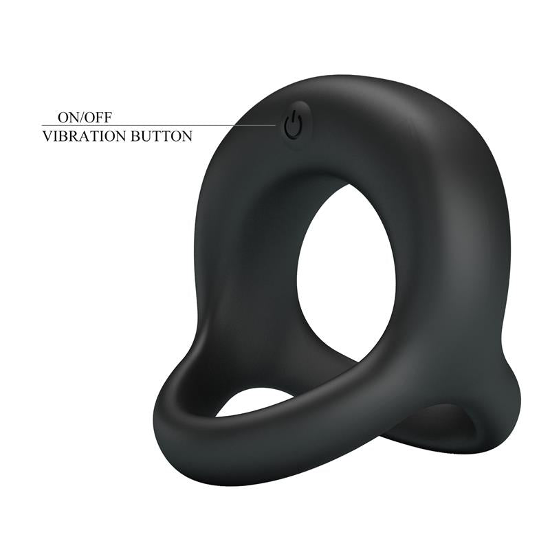 Pretty Love - Elliott Anillo Vibrador Negro