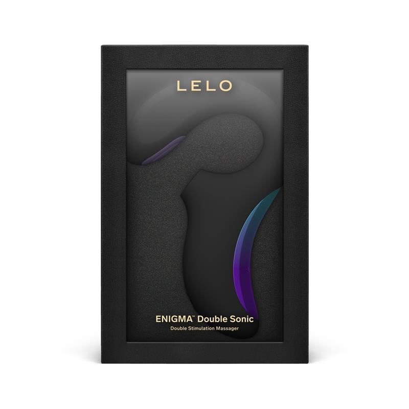 Lelo - Enigma Double Sonic Vibrador Punto G Negro