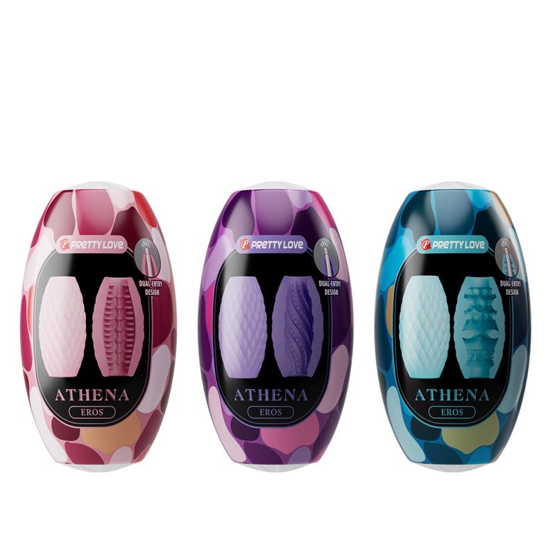Pretty Love - Athena Eros Pack 15 Masturbadores Masculinos Varios