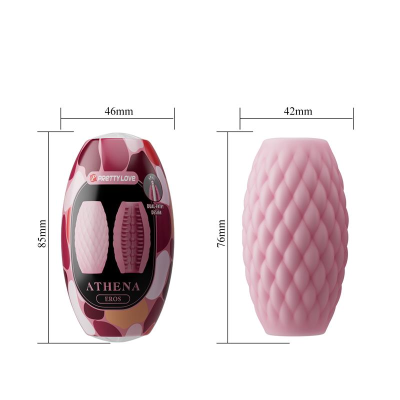Pretty Love - Athena Eros Masturbador Masculino Silicona Rosa