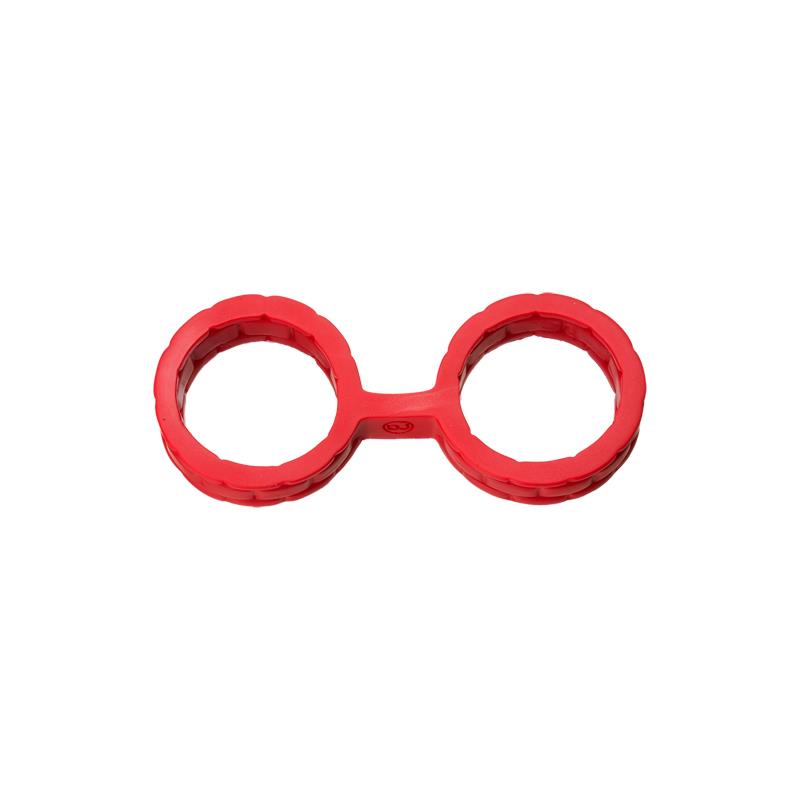 Esposas Japonesas Para Bondage Silicona Premium Talla L Rojo
