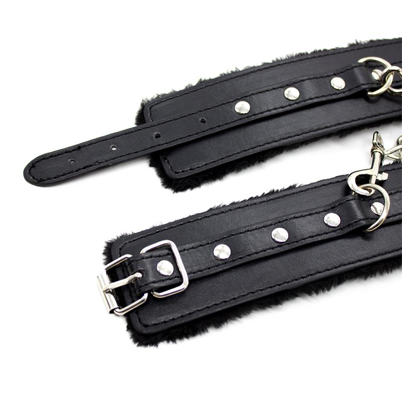 Esposas Para Tobillos Con Interior Acolchado Negro