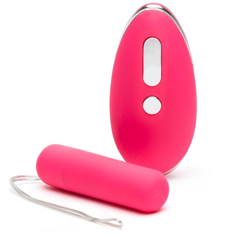 Estimuador De Braguita Control Remoto Plus Usb Rosa