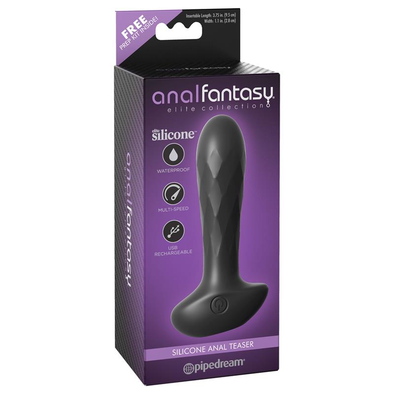 Anal Silicona  Estimulador  11.9 Cm