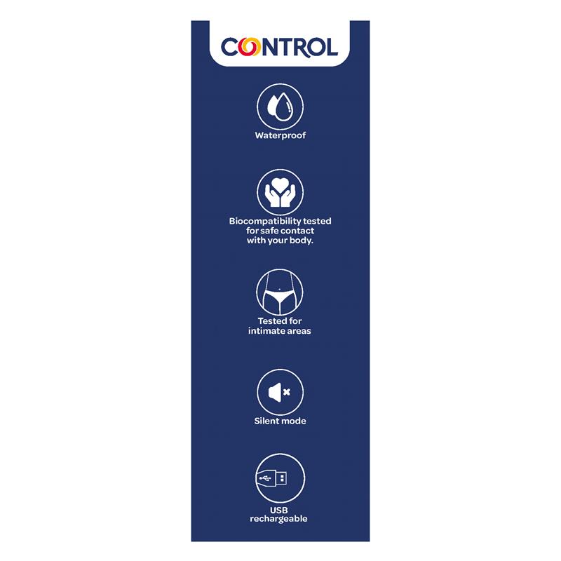 Control - Clit Tok Lengua Estimuladora De Clítoris Recargable