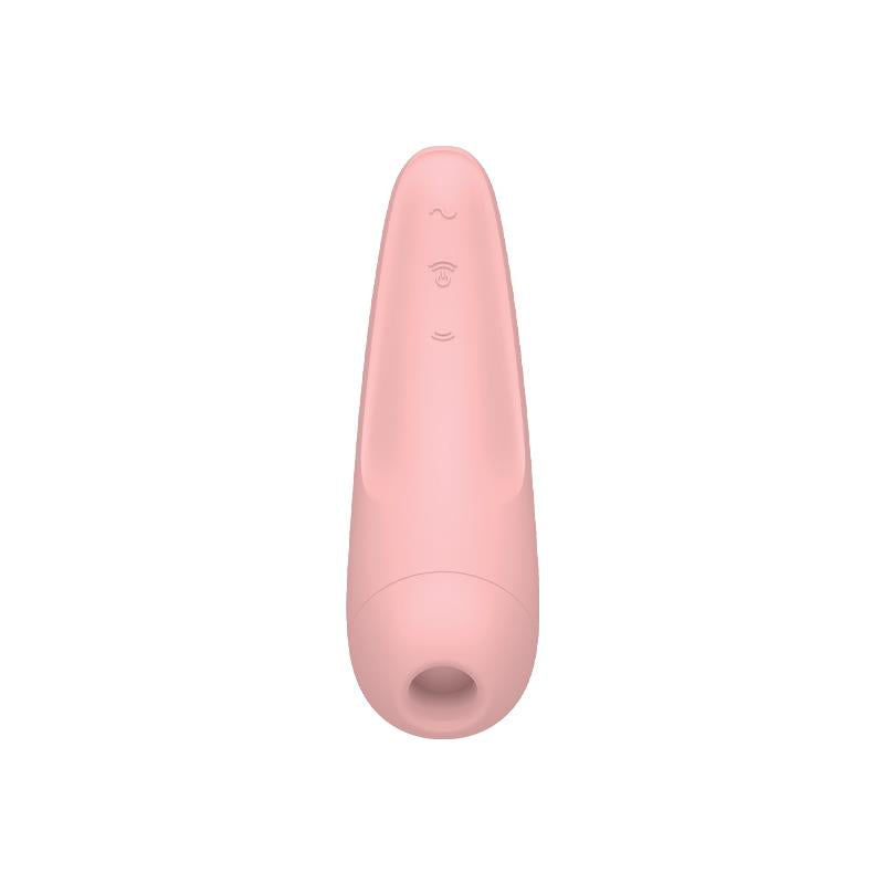 Satisfyer Curvy 2+ Rosa Vibrador De Ondas De Presión Con App Satisfyer Connect