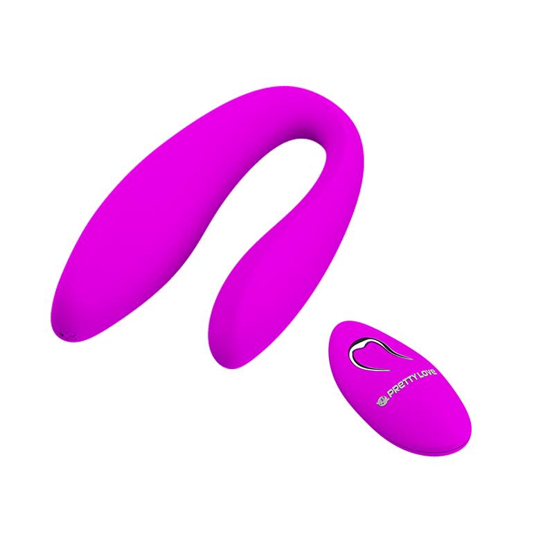 Estimulador De Parejas Control Remoto Rosa