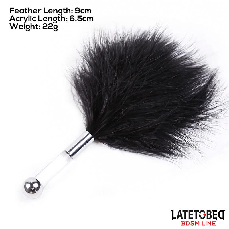 Estimulador De Plumas Con Mango De Metal