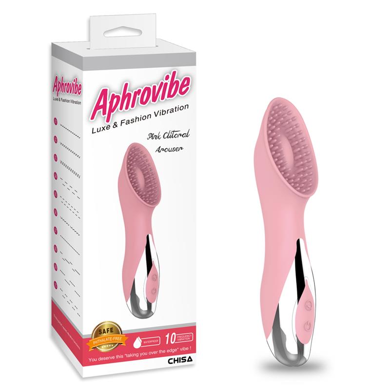 Estimulador Del Clítoris Aphrovibe Silicona Rosa