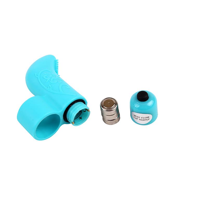 Estimulador Missweet 7.6 X 2.2 Cm Silicona Azul