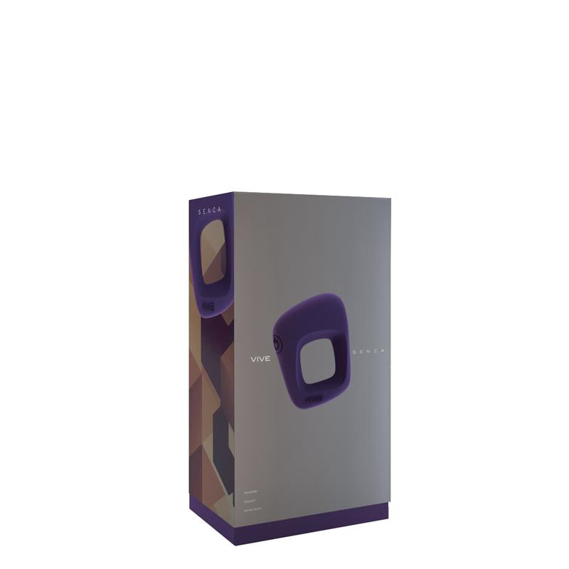 Anillo Vibrador Vive Senca  Negro Purple