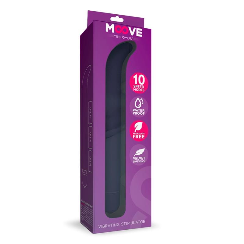 Estimulador Vibrador Punto G 10 Funciones Púrpura