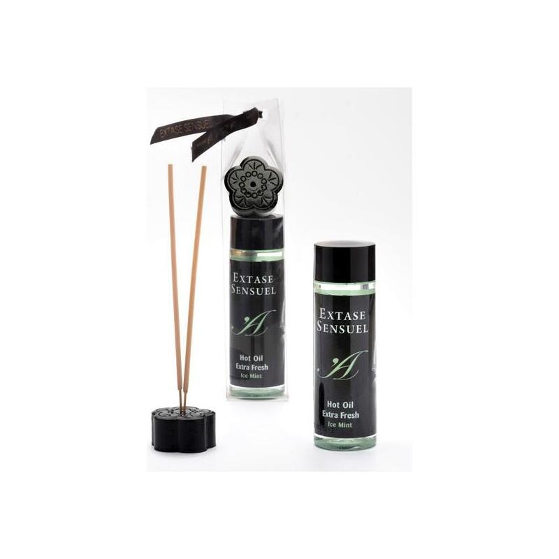 Extase Sensual - Aceite Masaje Efecto Extra Fresh Hielo 100 Ml