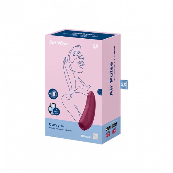 Estimulador Curvy 1+ Rose Red