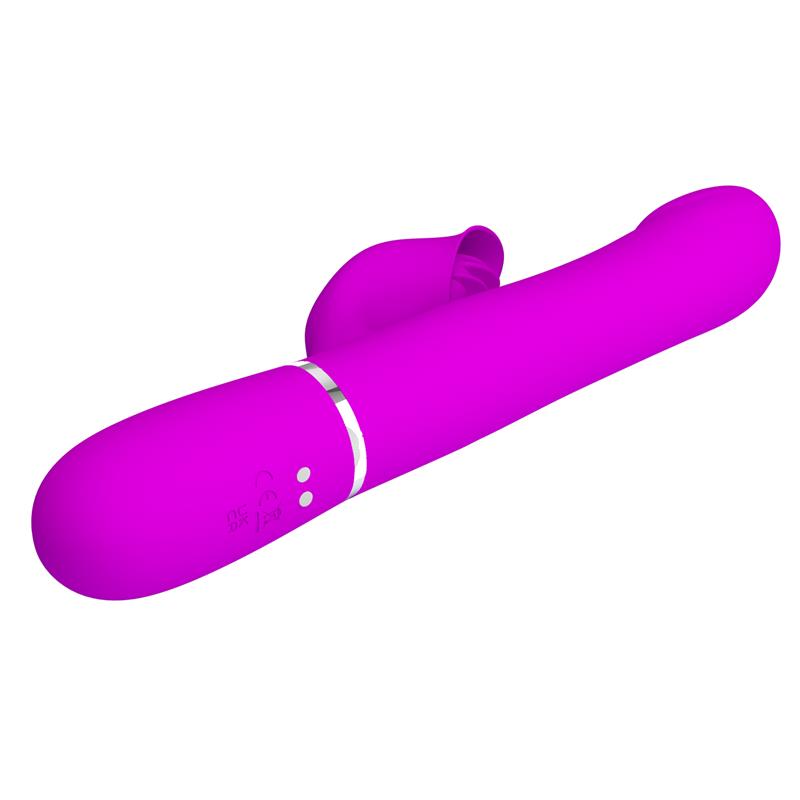 Pretty Love - Vibrador Rabbit Perlas Violeta