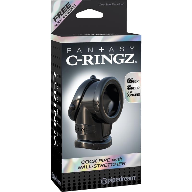Fantasy C-Ringz - Cock Pipe With Ball Strech