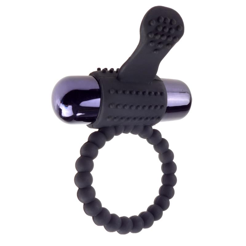 Fantasy C-Ringz - Anillo Vibrador De Silicona Negro