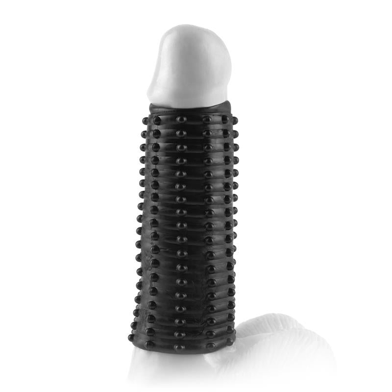 Funda De Pene Placer Mágico Fantasy X-Tensions   - Color Negro