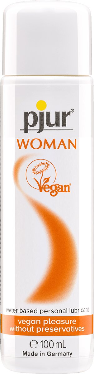 Pjur - Woman Vegan Lubricante Base Agua 100 Ml