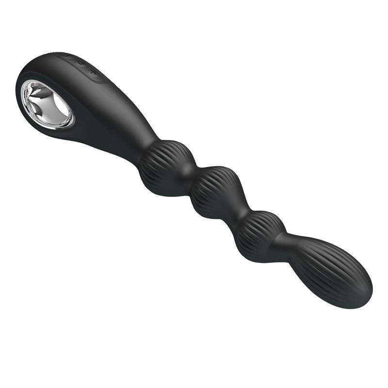 Pretty Love - Federer Vibrador Anal 12 Vibraciones Negro