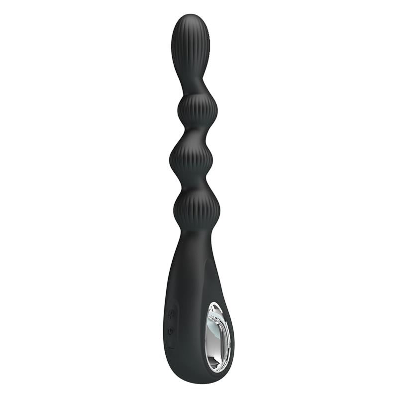 Pretty Love - Federer Vibrador Anal 12 Vibraciones Negro