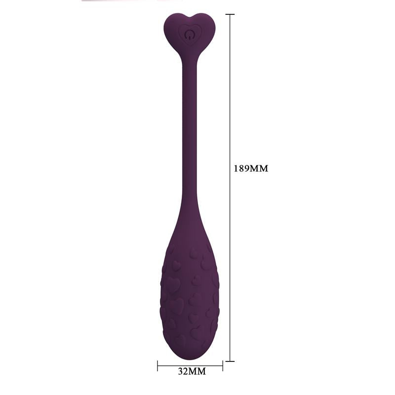Pretty Love - Fisherman Huevo Vibrador Lila Controlado Por App