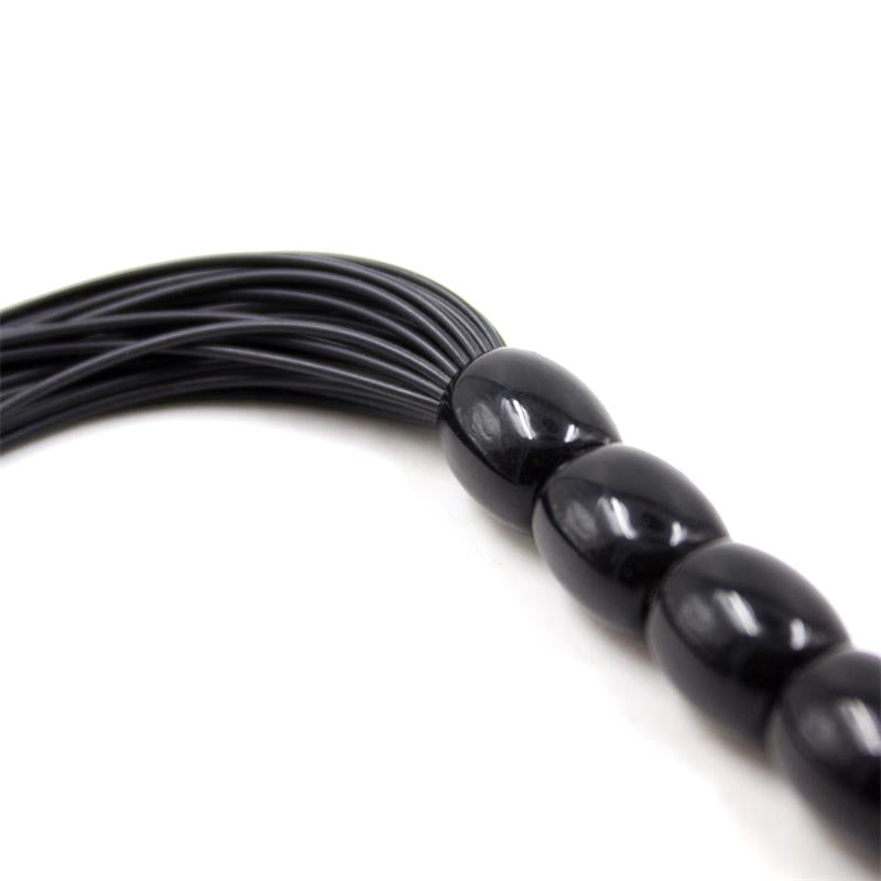 Flogger Con Mango Con 6 Bolas Pequeño Negro