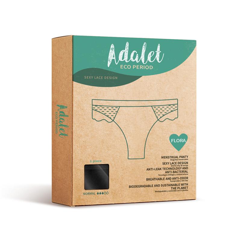 Flora Braguita Menstrual Absorción Normal Talla (Interno):S